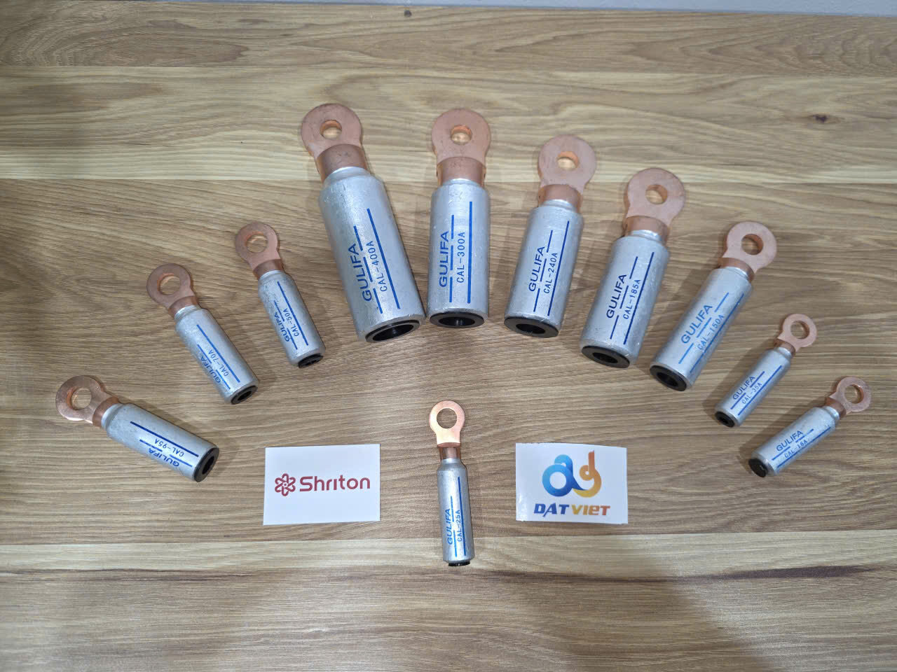 Đầu cốt đồng nhôm Gulifa 25mm2 - Ảnh 5